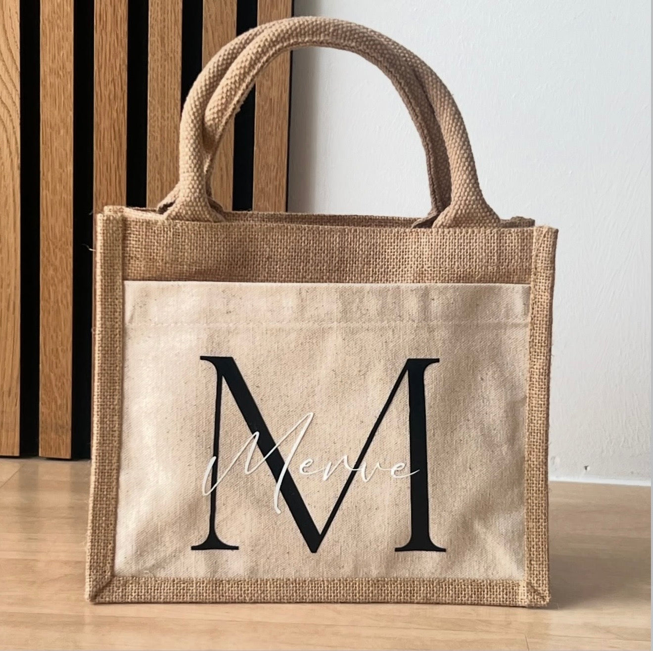 Kleine Jute Tasche
