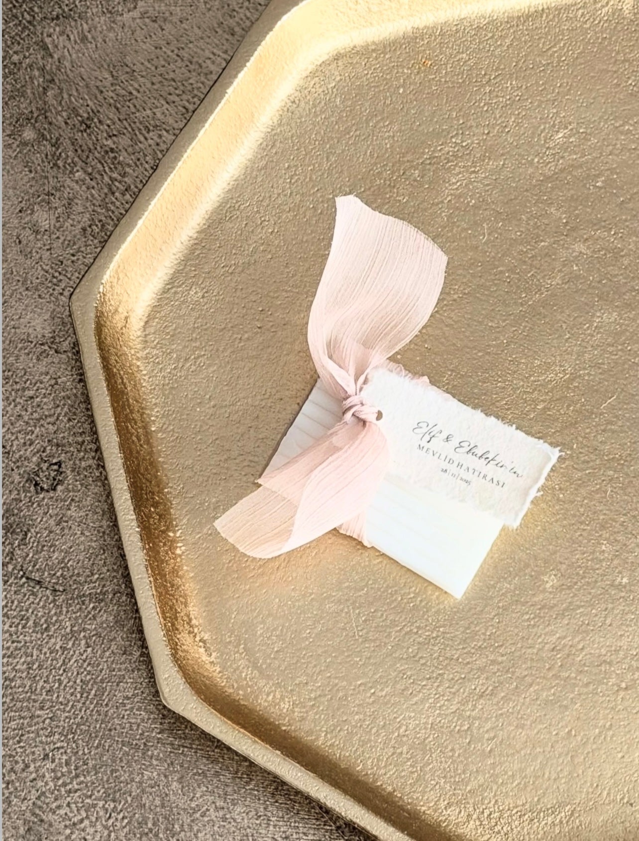 Personalisierte Seife