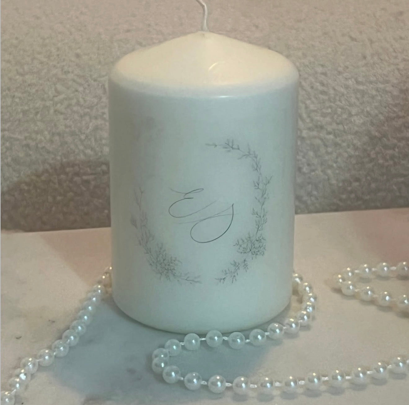 personalisierte mini Kerzen