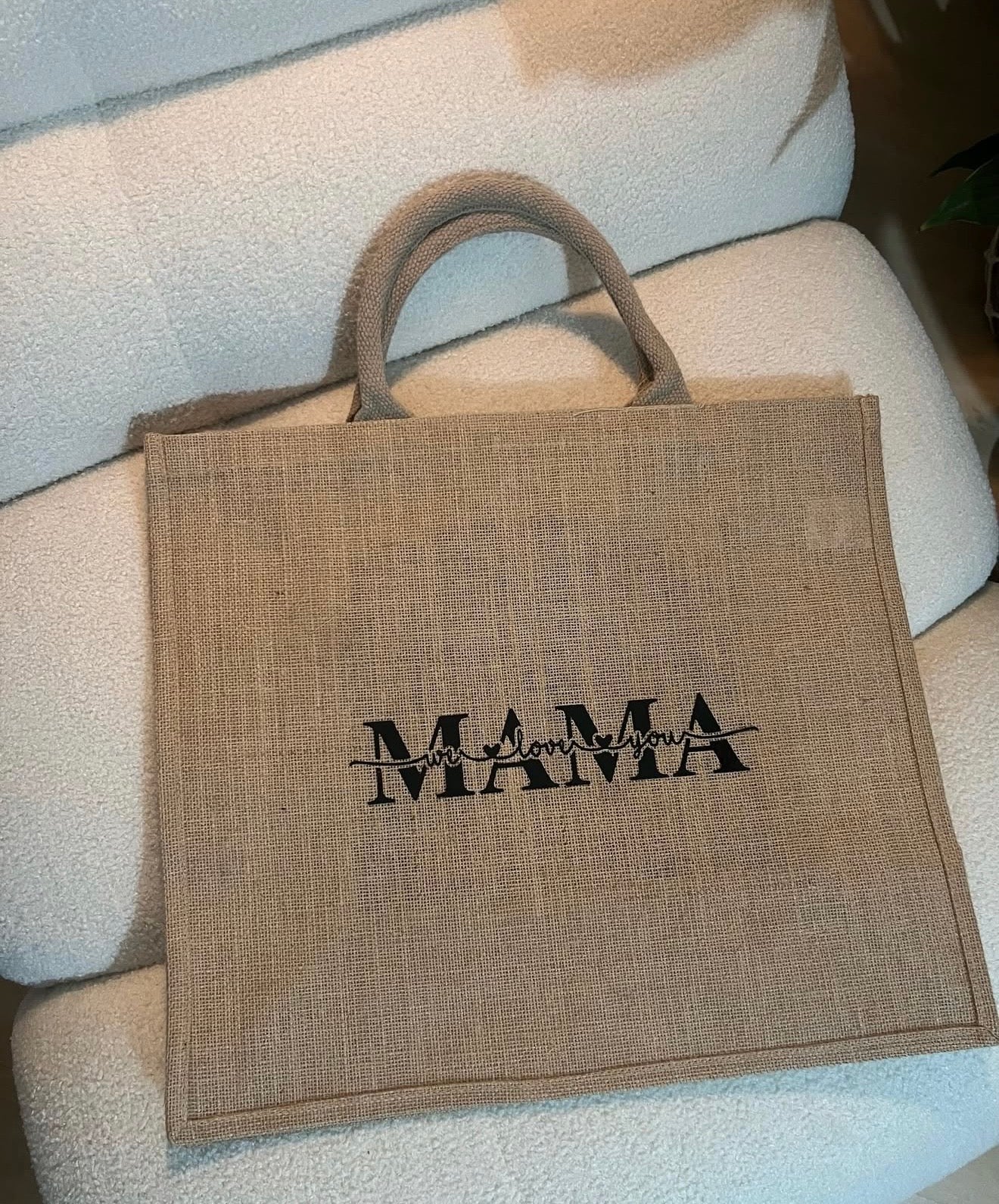 Jumbo Jute Tasche