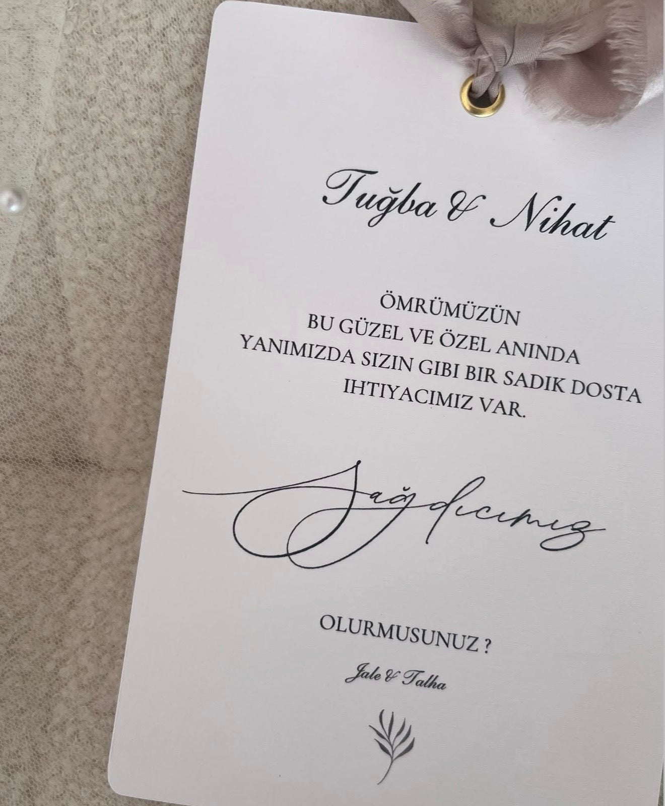 Sağdıç Geschenkkarte