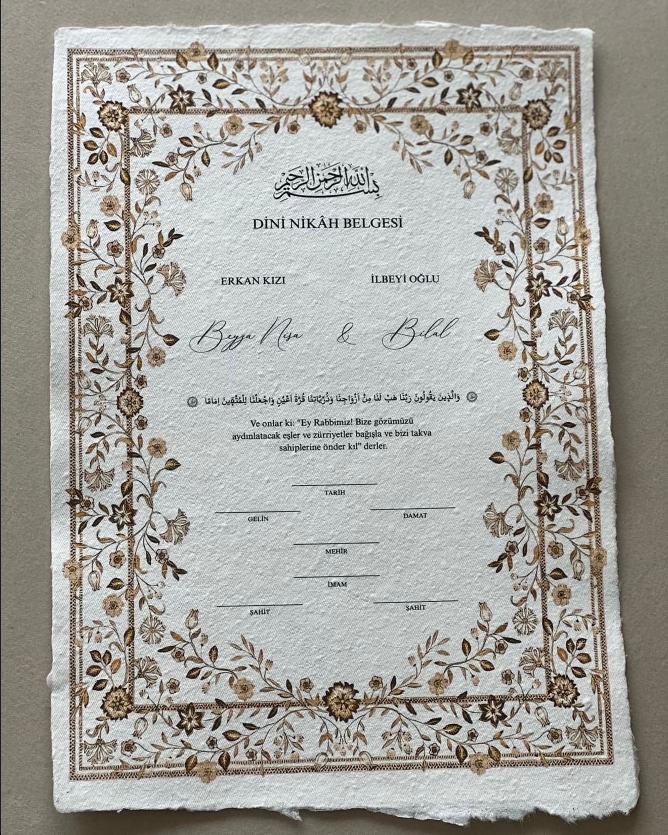 Nikah Belgesi